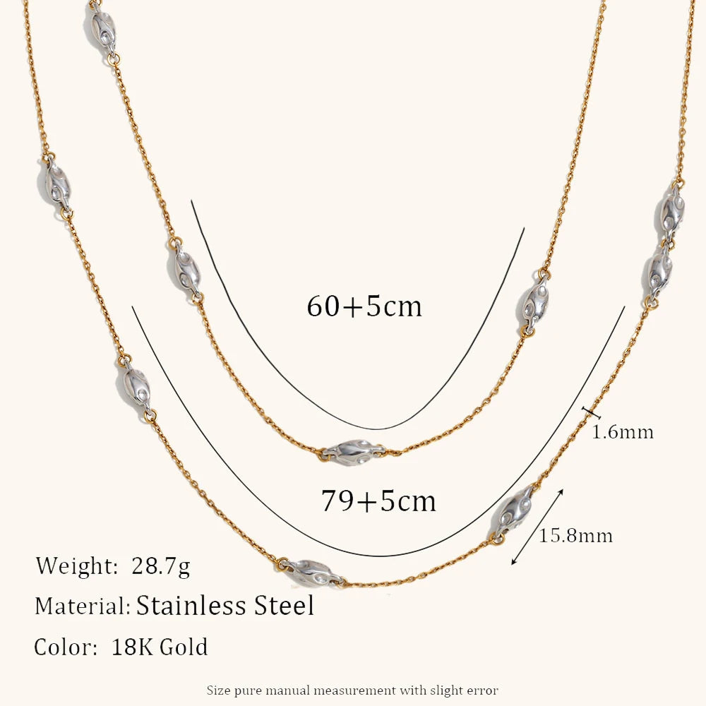 La.Muses – Dual Harmony Chain 18K