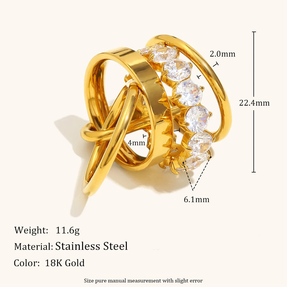 La.Muses – Multi Shine Ring 18K
