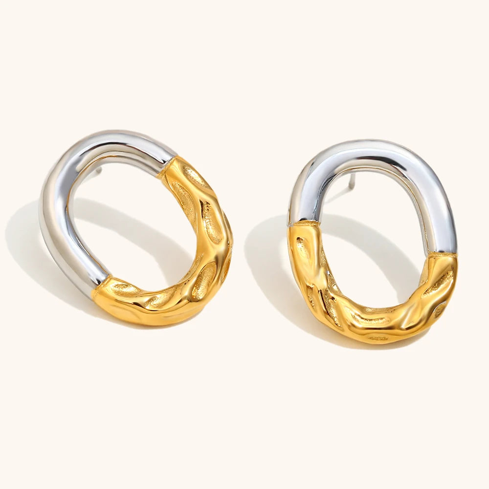 La.Muses – Irregular Harmony Earrings 18K