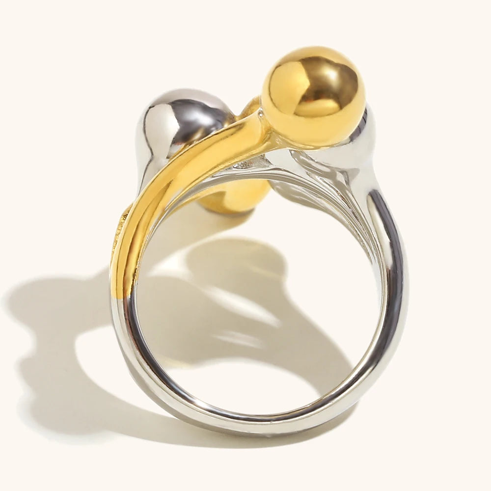 La.Muses – Bold Sphere Ring 18K