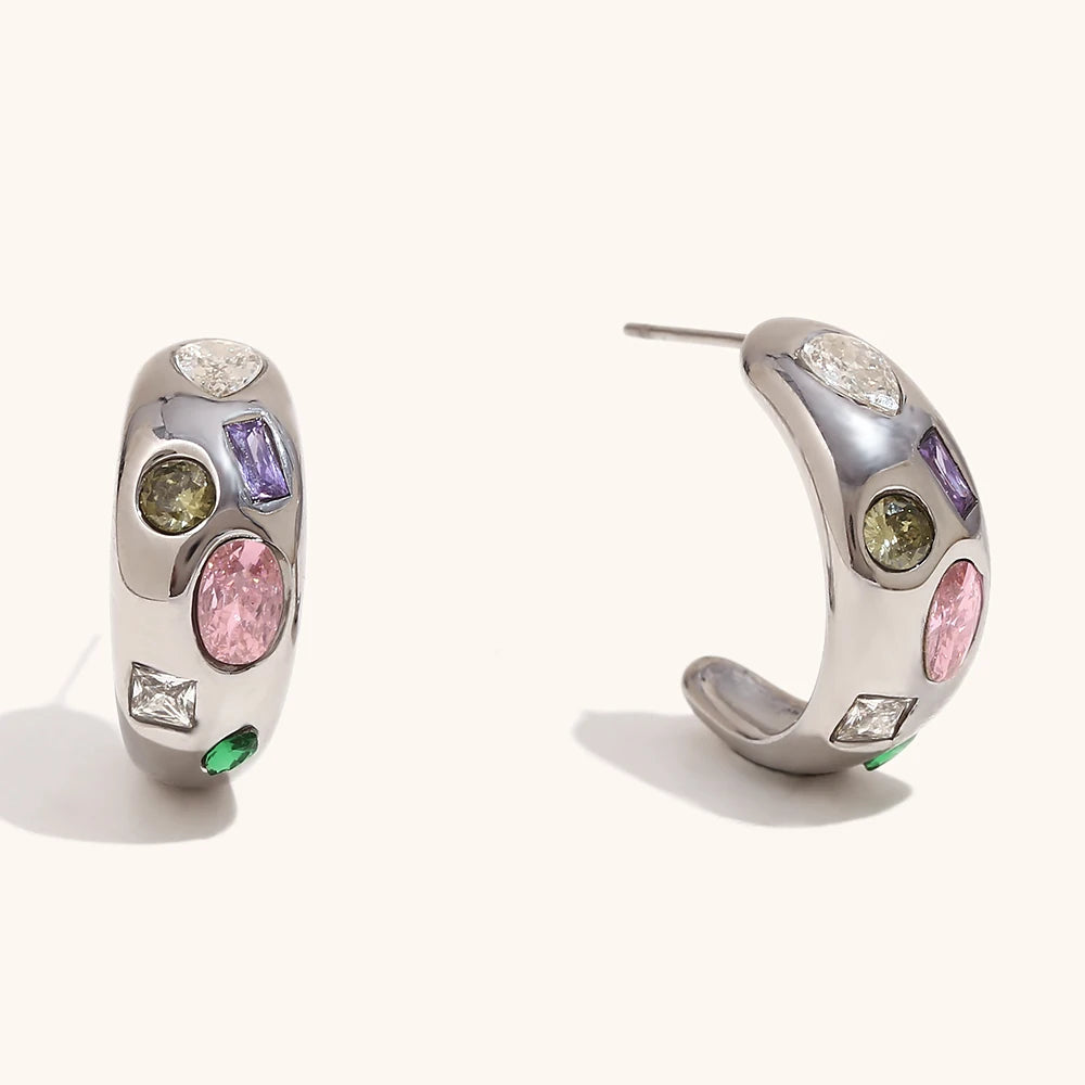 La.Muses – Mystic Moon Earrings 18K