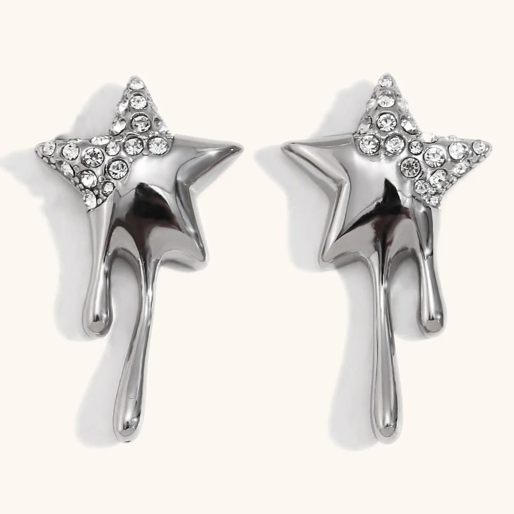 La.Muses – Golden Starlight Earrings 18K