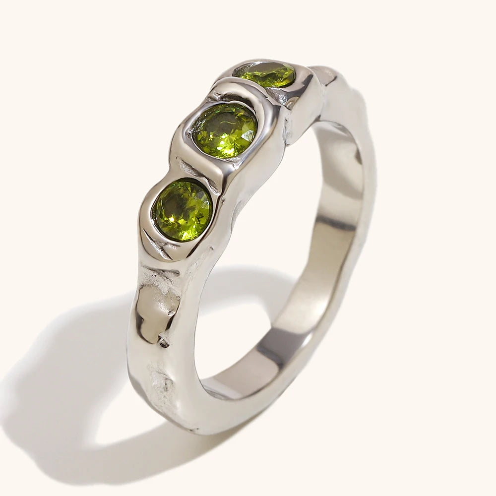 La.Muses – Green Essence Ring 18K