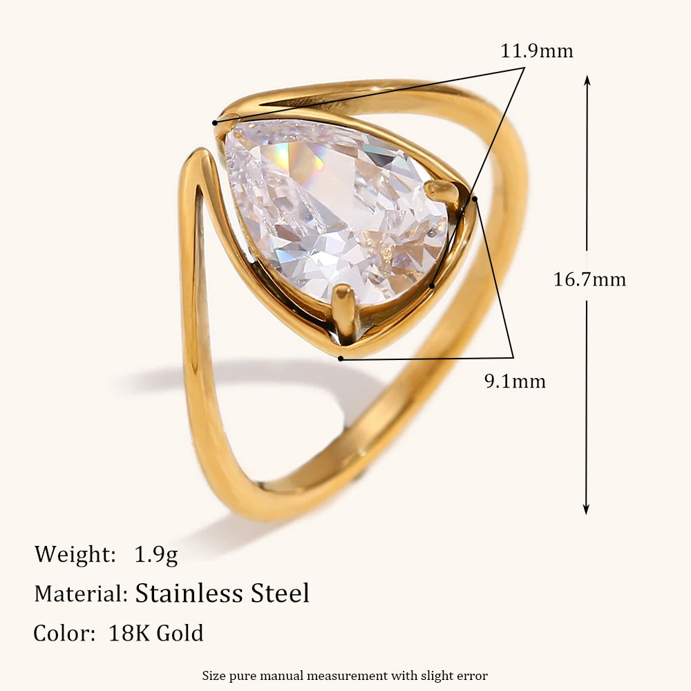 La.Muses – Goutte d’Éclat Ring 18K