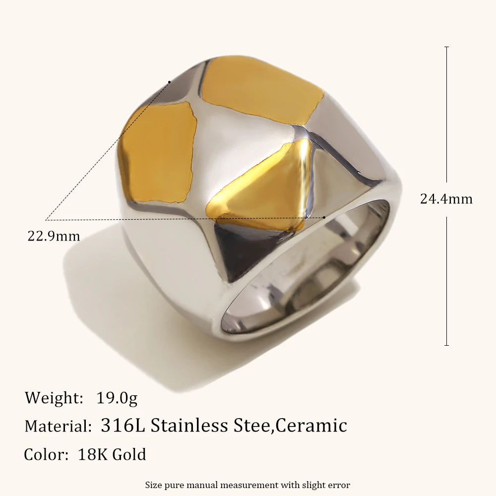 La.Muses – Spherical Elegance Ring 18K