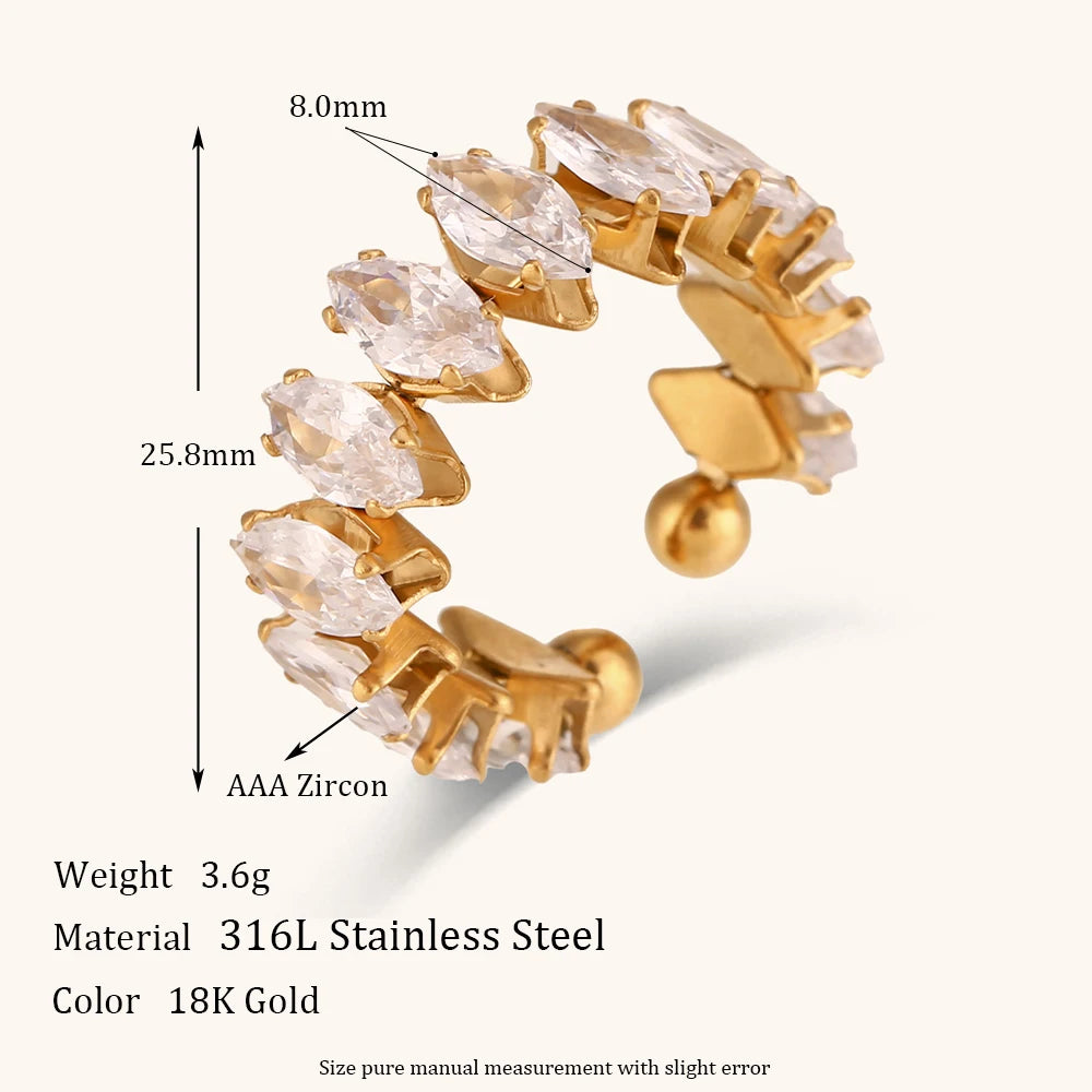 La.Muses – Rhombus Luxe Ring 18K