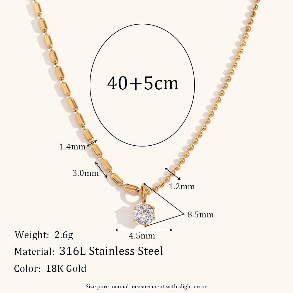 La.Muses – Beads of Grace Necklace 18K