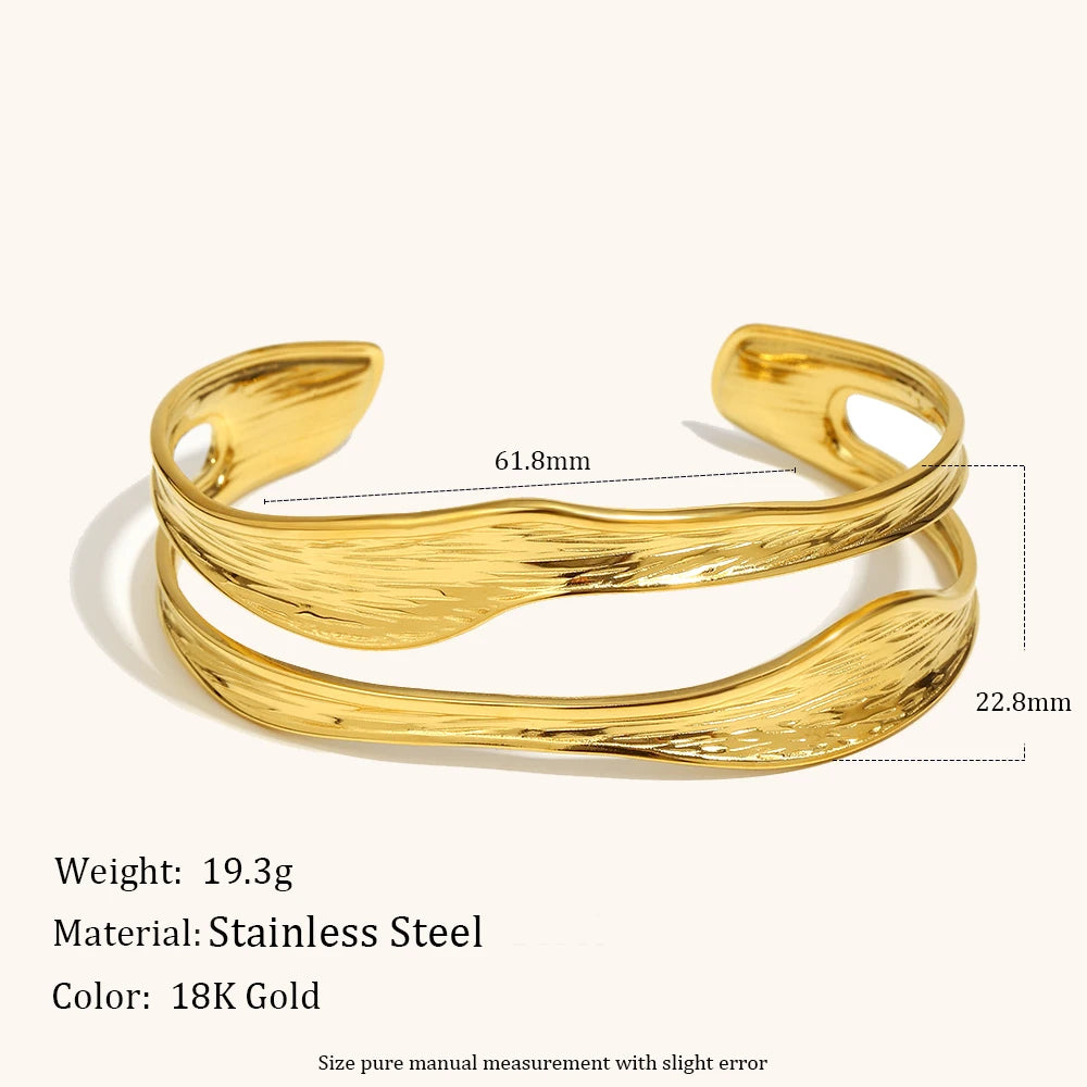 La.Muses – Golden Flow Bracelet 18K