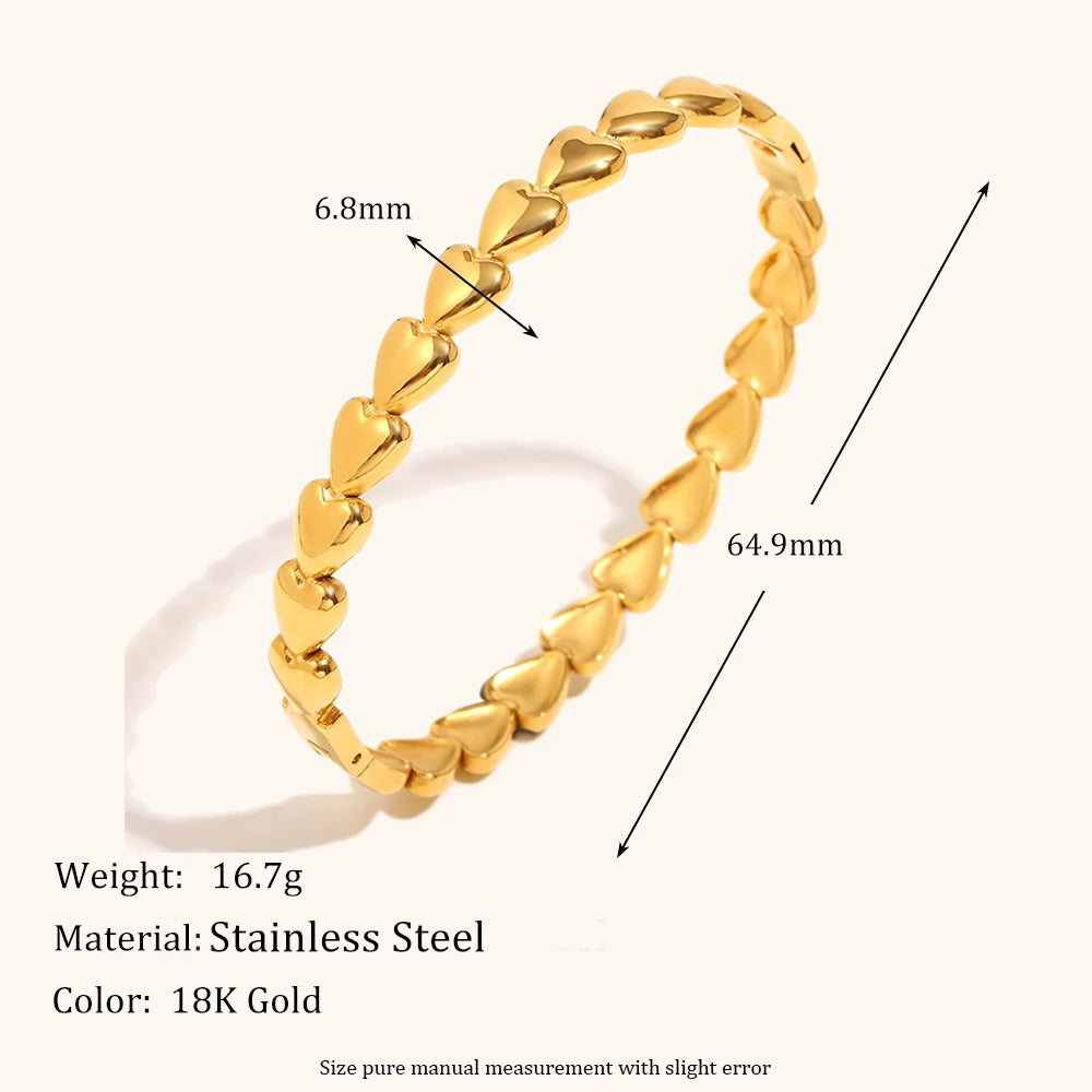 La.Muses – Love Buckle Bracelet 18K