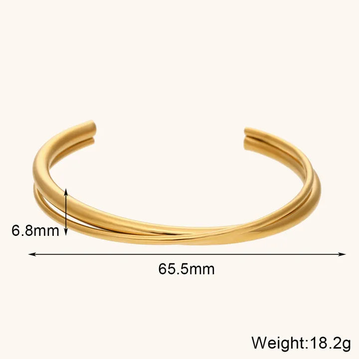 La.Muses – Infinity Lines Bracelet 18K