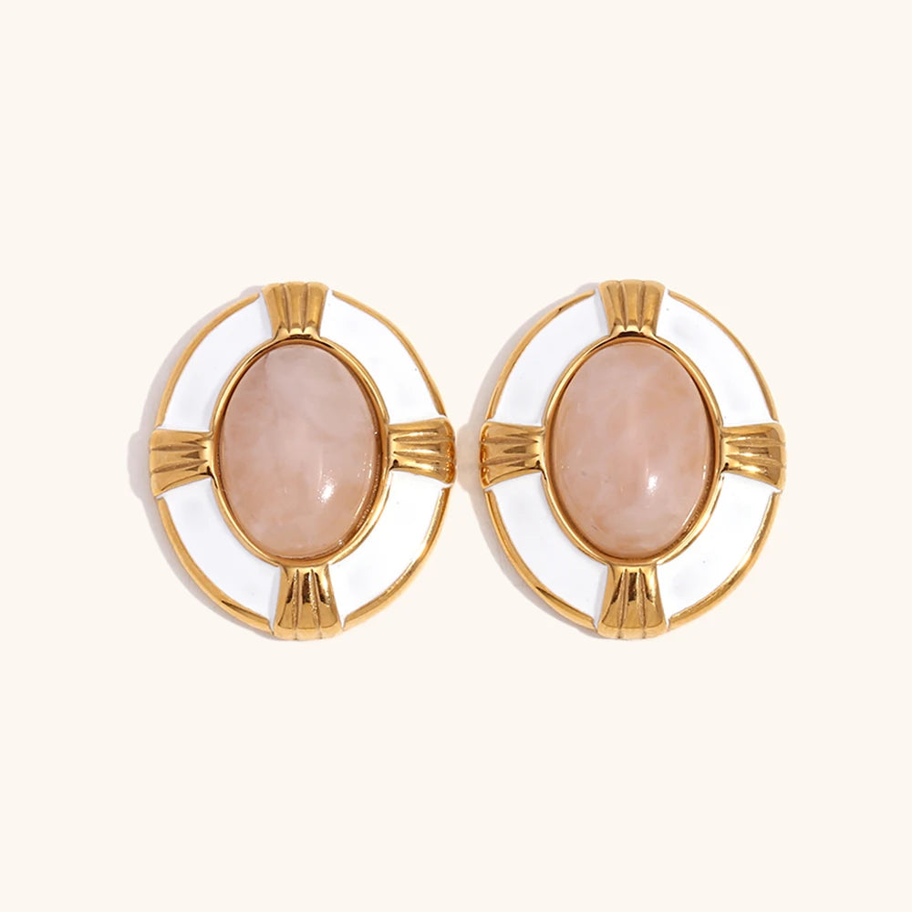 La.Muses – Black Muse Earrings 18K