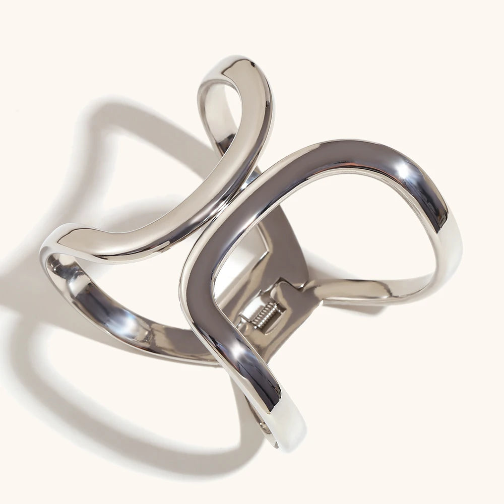 La.Muses – Géométrie Dorée Bracelet 18K