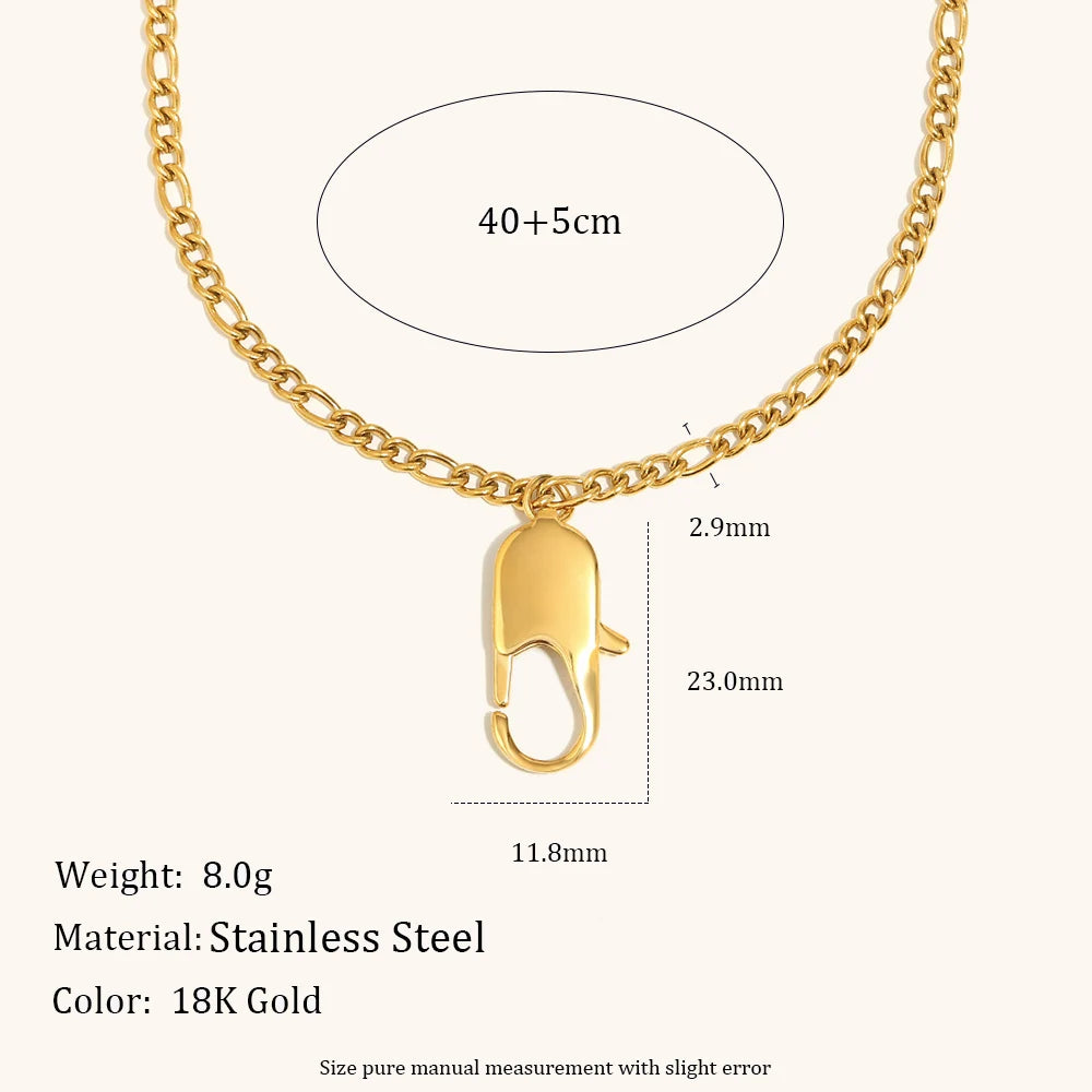La.Muses – Bold Circle Chain 18K