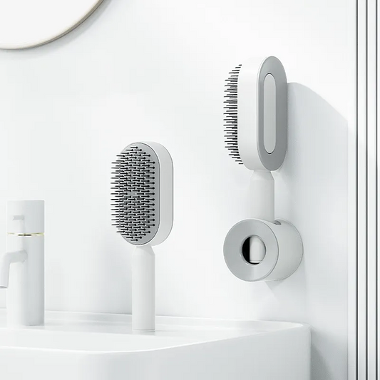 3D Hair Brush Auto-nettoyante