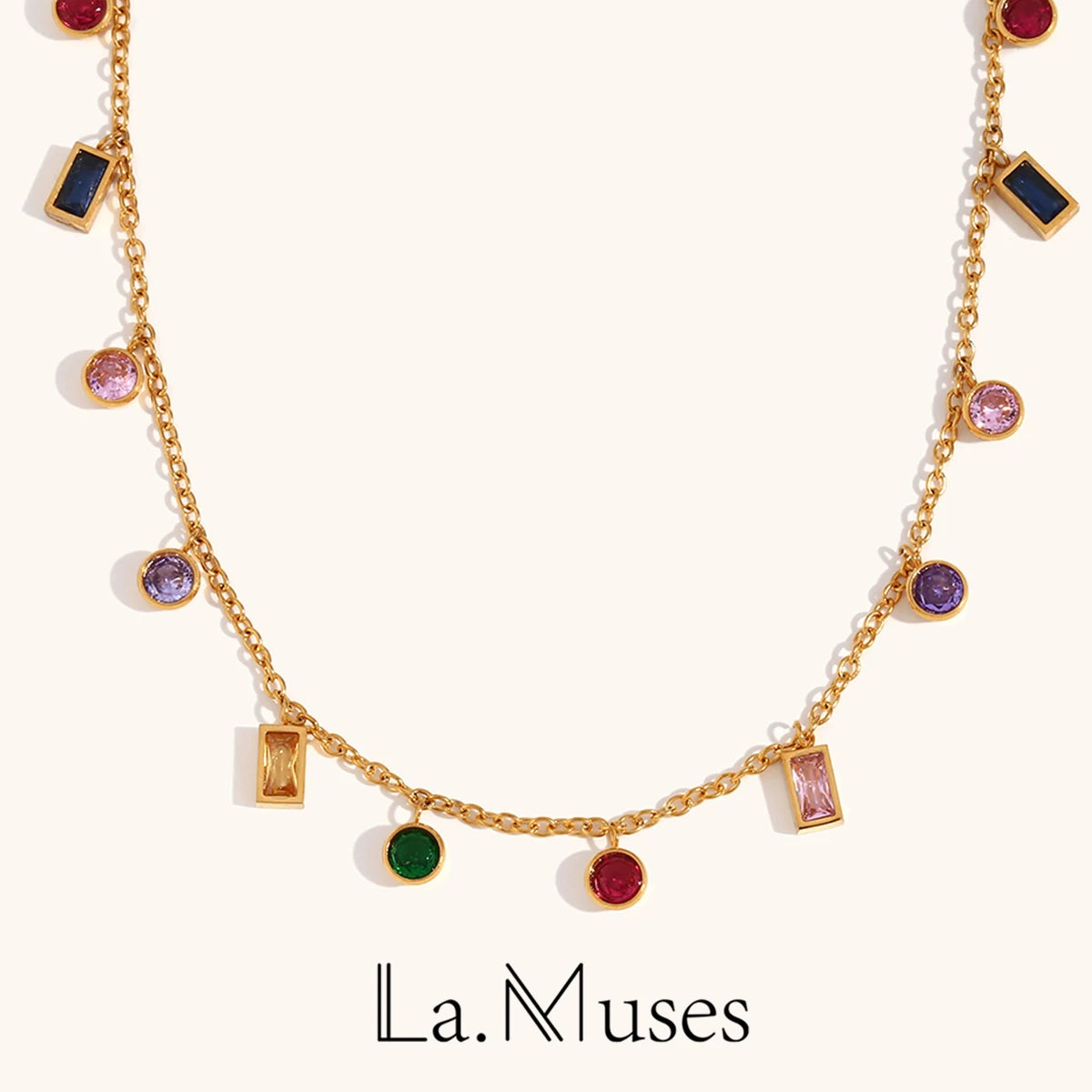 La.Muses – Collier Aura Cristalline 18K
