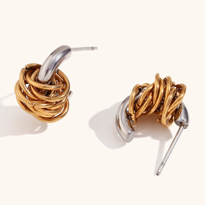 La.Muses – Mini C-Wrap Earrings 18K
