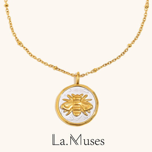 La.Muses – Honey Bee Necklace 18K