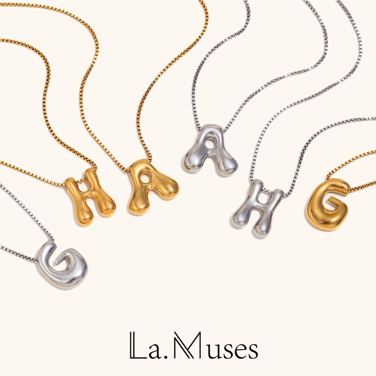 La.Muses – Mon Initiale Précieuse 18K