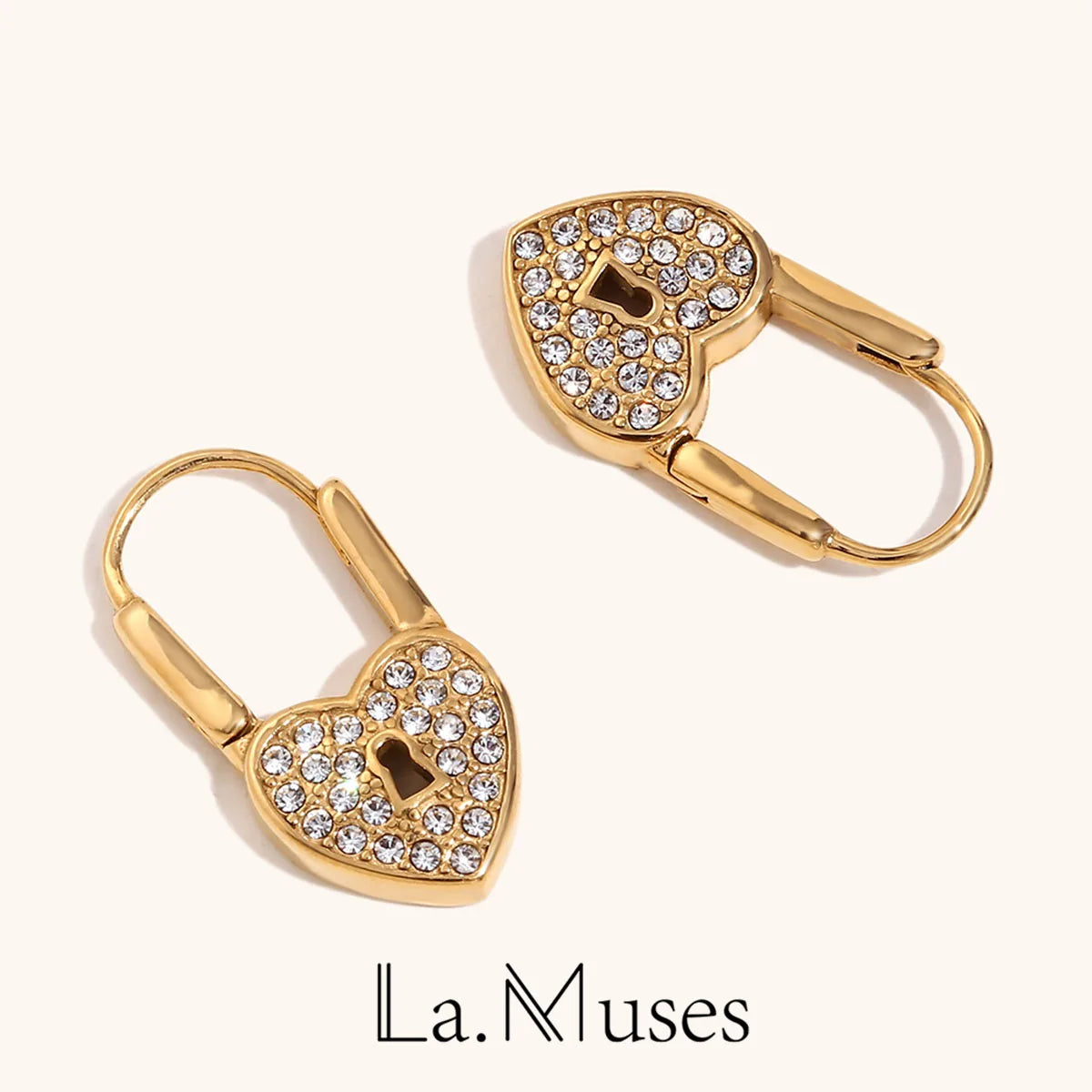 La.Muses – LoveLock Earrings 18K