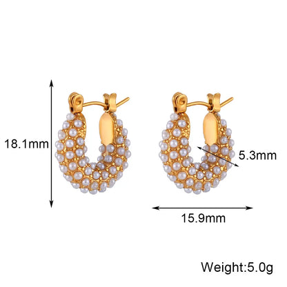 La.Muses – Eternal Shine Hoops Earrings 18K