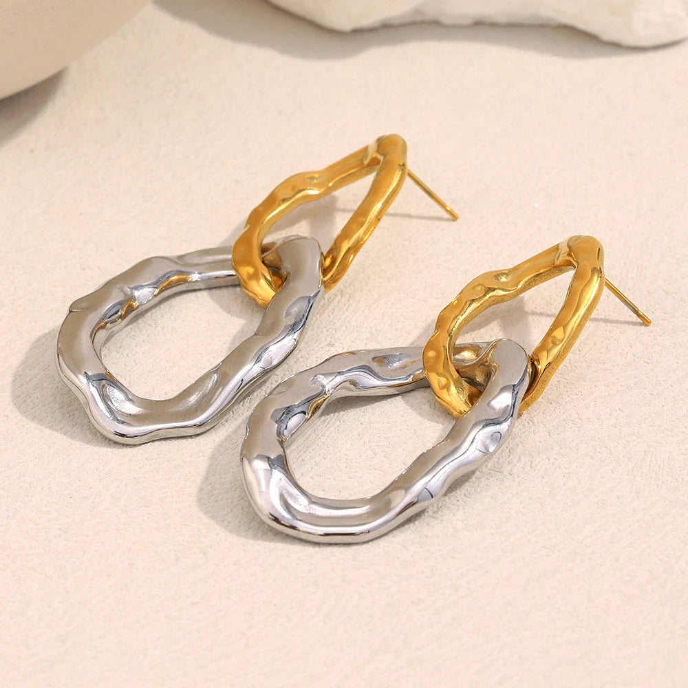La.Muses – Circular Harmony Earrings 18K