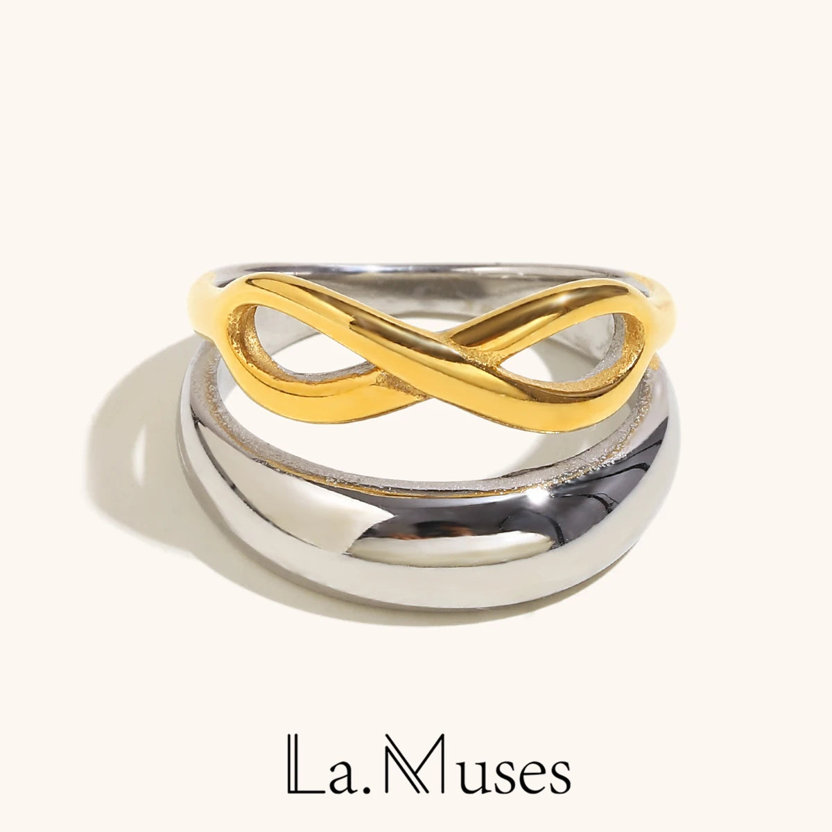 La.Muses – Infinity Duo Ring 18K