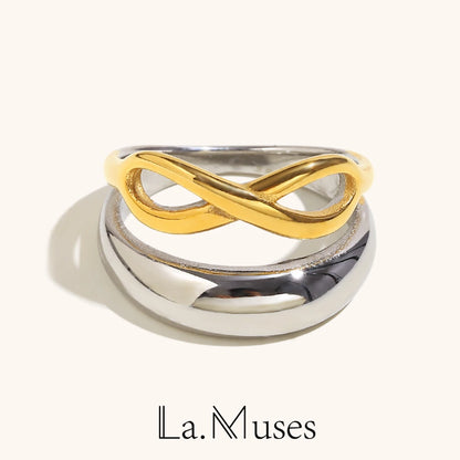 La.Muses – Infinity Duo Ring 18K