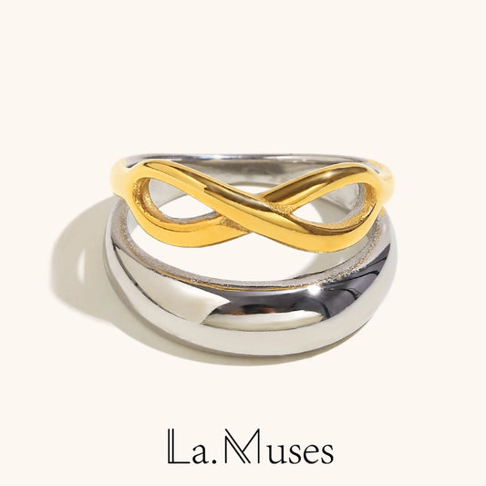 La.Muses – Infinity Duo Ring 18K