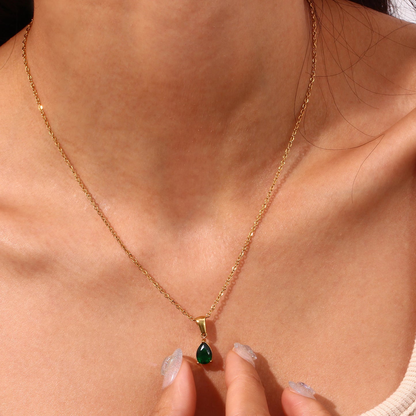 La.Muses – Pure Drop Necklace 18K