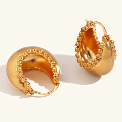 La.Muses – Panier d’Or Earrings 18K