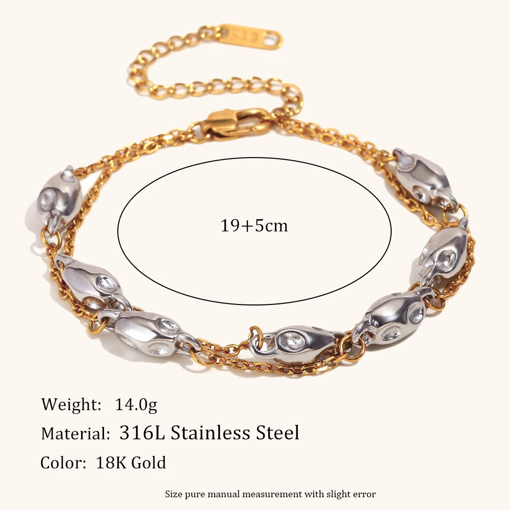 La.Muses – Dual Harmony Chain 18K