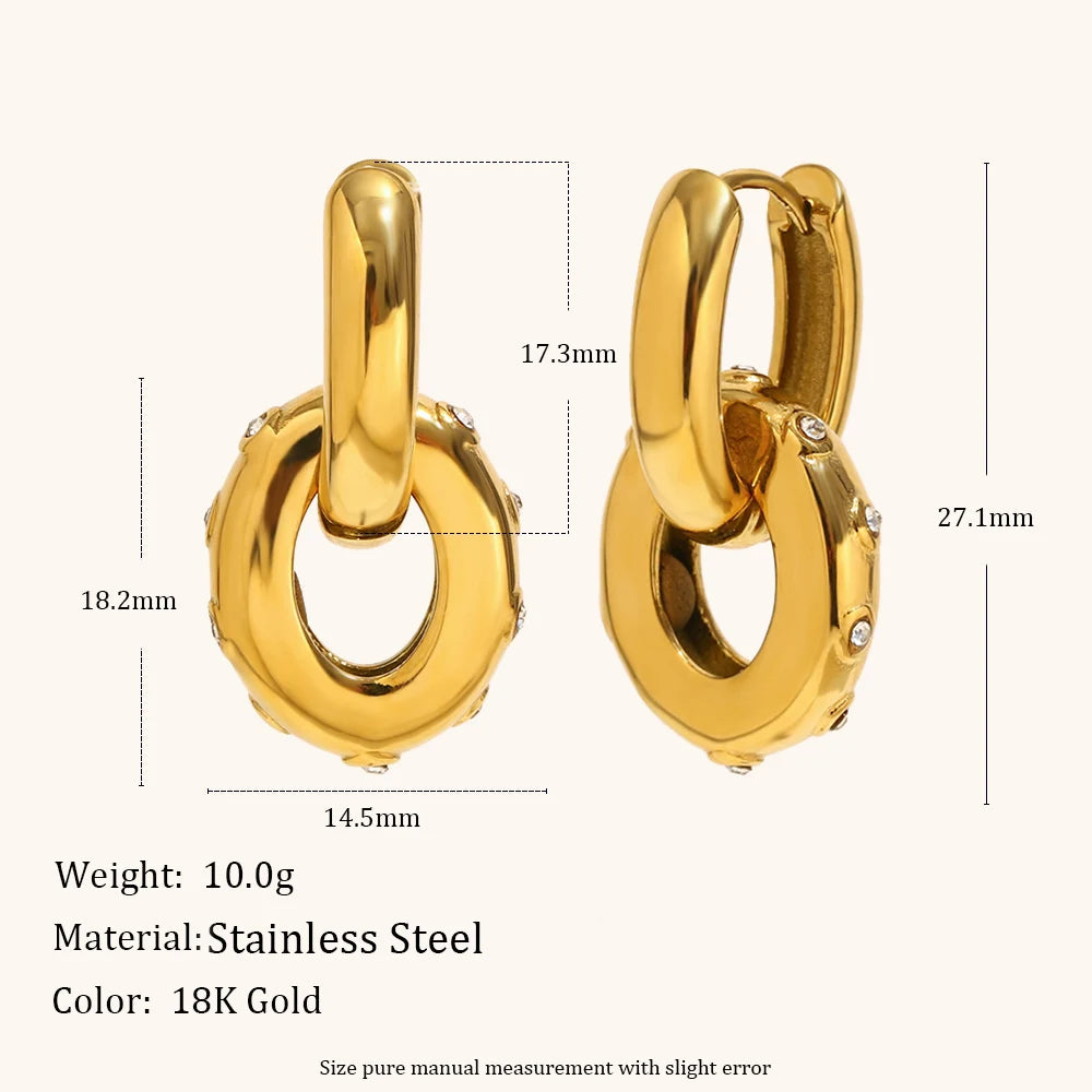 La.Muses – Oval Zircon Glow 18K