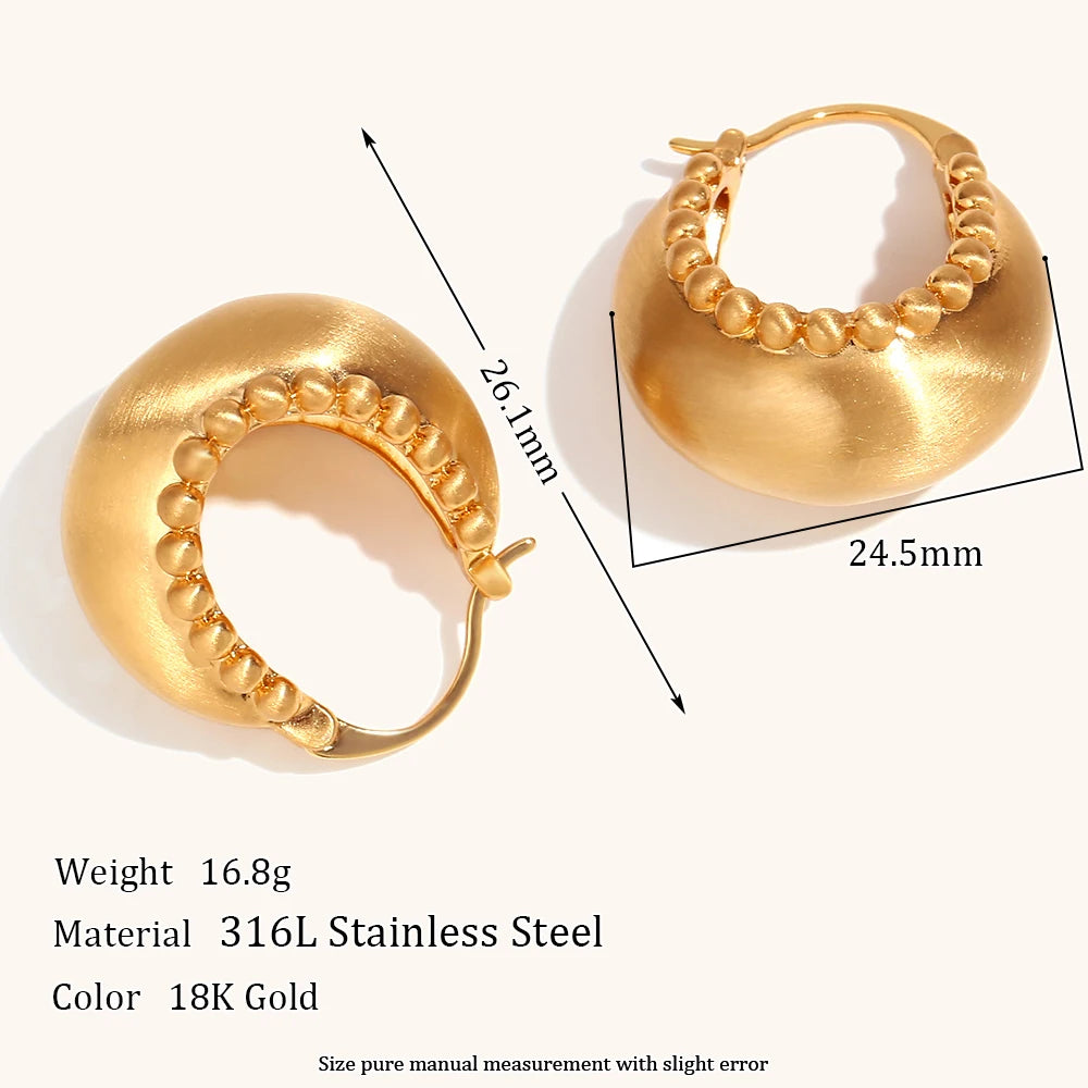 La.Muses – Panier d’Or Earrings 18K
