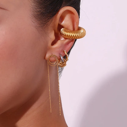 La.Muses – Mini C-Wrap Earrings 18K