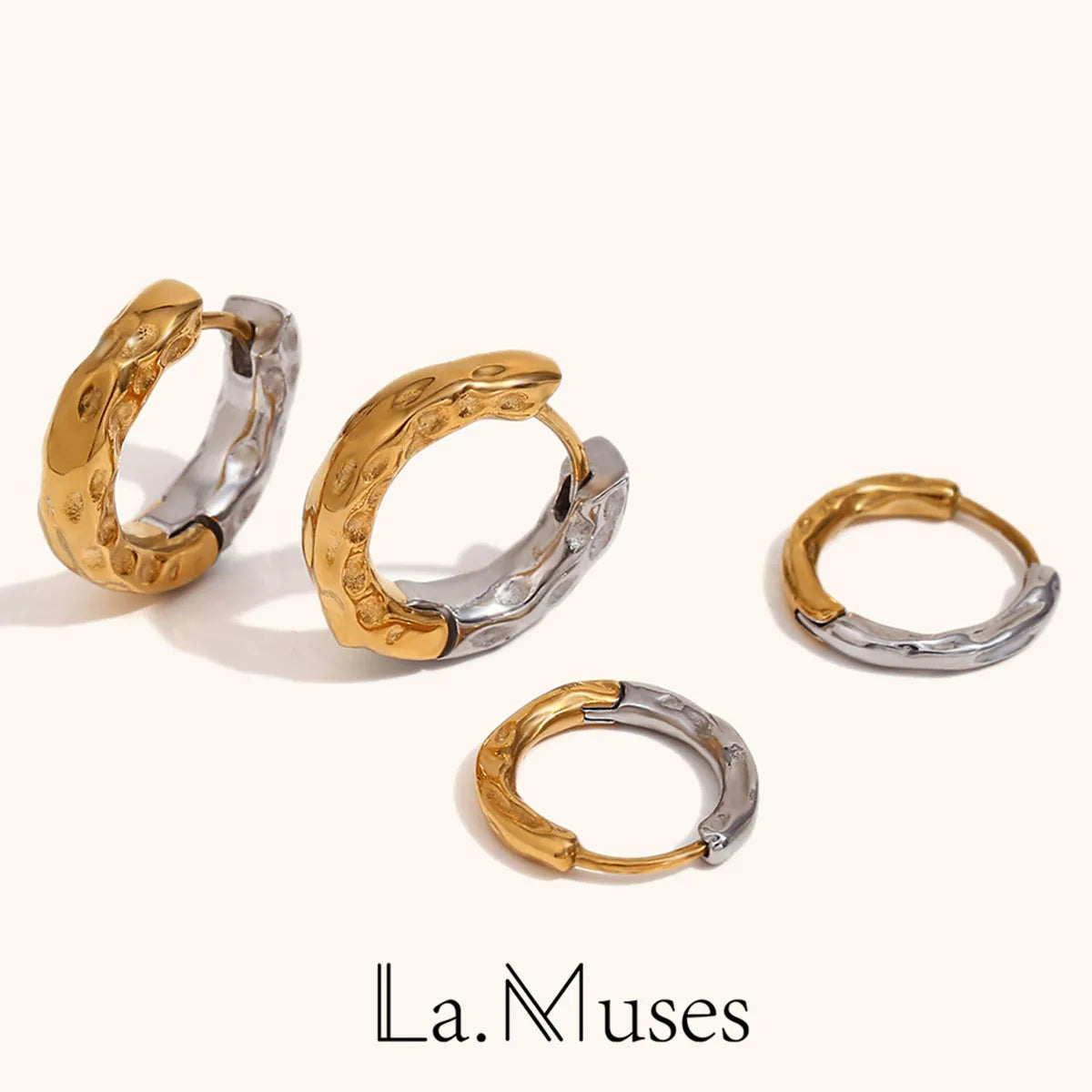 La.Muses – Lunar Glow Earrings 18K