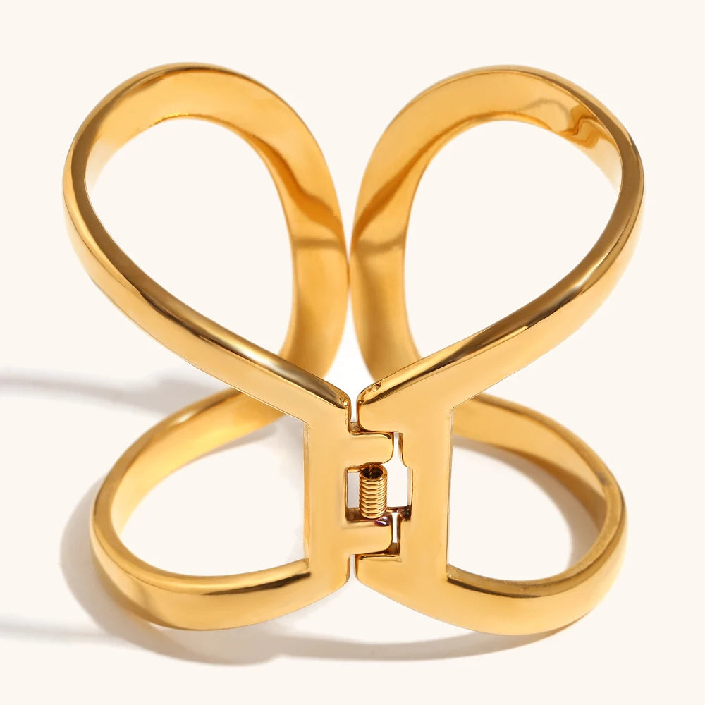 La.Muses – Géométrie Dorée Bracelet 18K