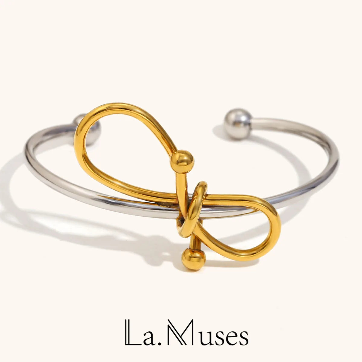 La.Muses – Bracelet Doré Élégance 18K