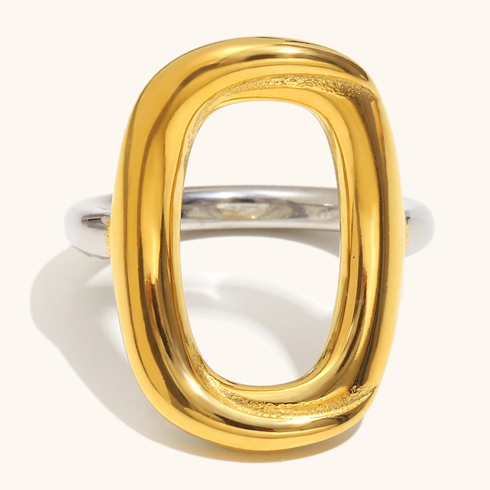 La.Muses – Hollow O Ring 18K
