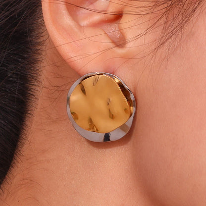 La.Muses – Dual Tone Earrings 18K