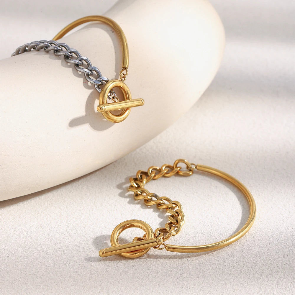 La.Muses – Dual Harmony Bracelet 18K