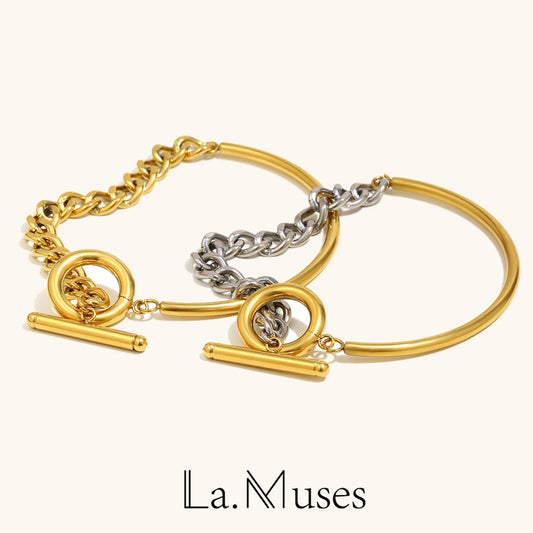 La.Muses – Dual Harmony Bracelet 18K