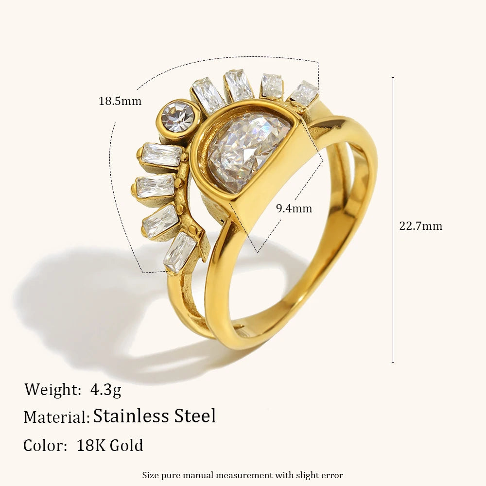 La.Muses – Shiny Grace Ring 18K