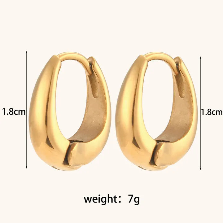 La.Muses – Dual Harmony Hoops 18K