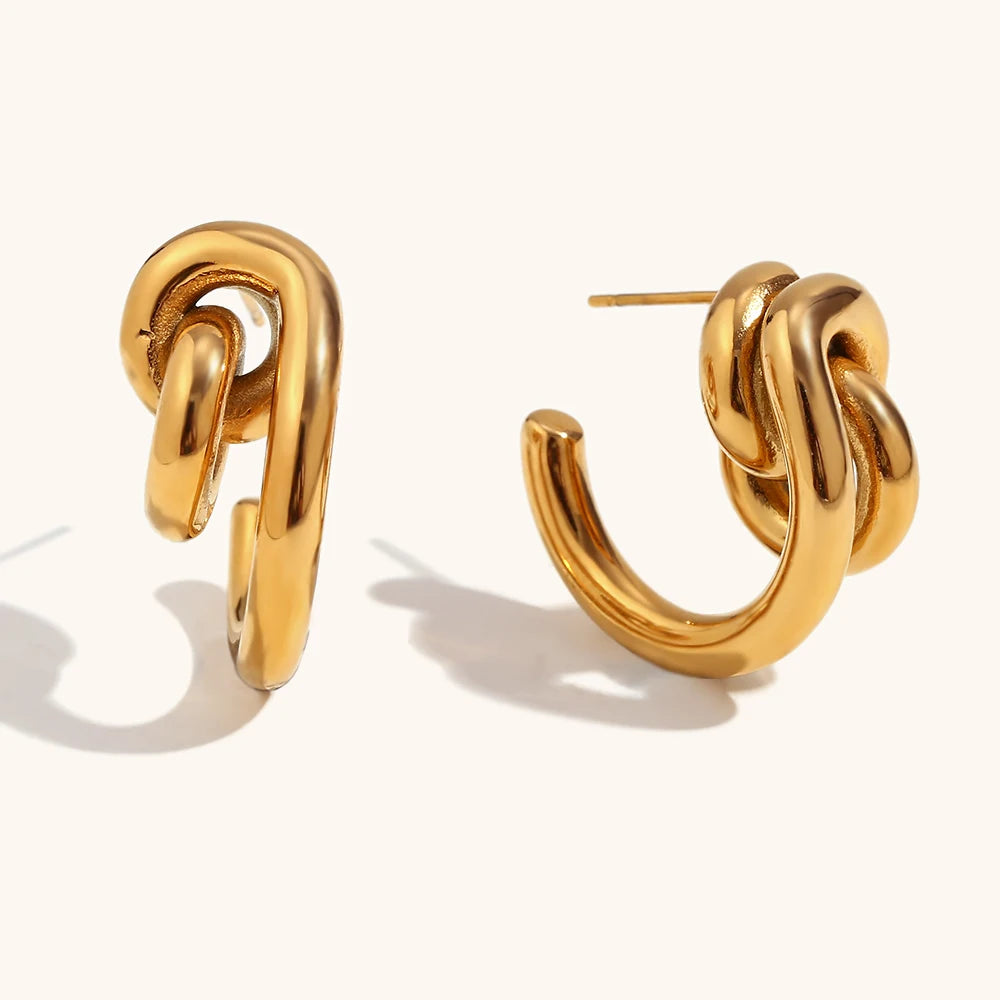 La.Muses – Lock Aura Earrings 18K