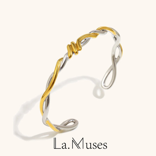 La.Muses – Cross Harmony Bracelet 18K
