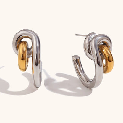La.Muses – Lock Aura Earrings 18K