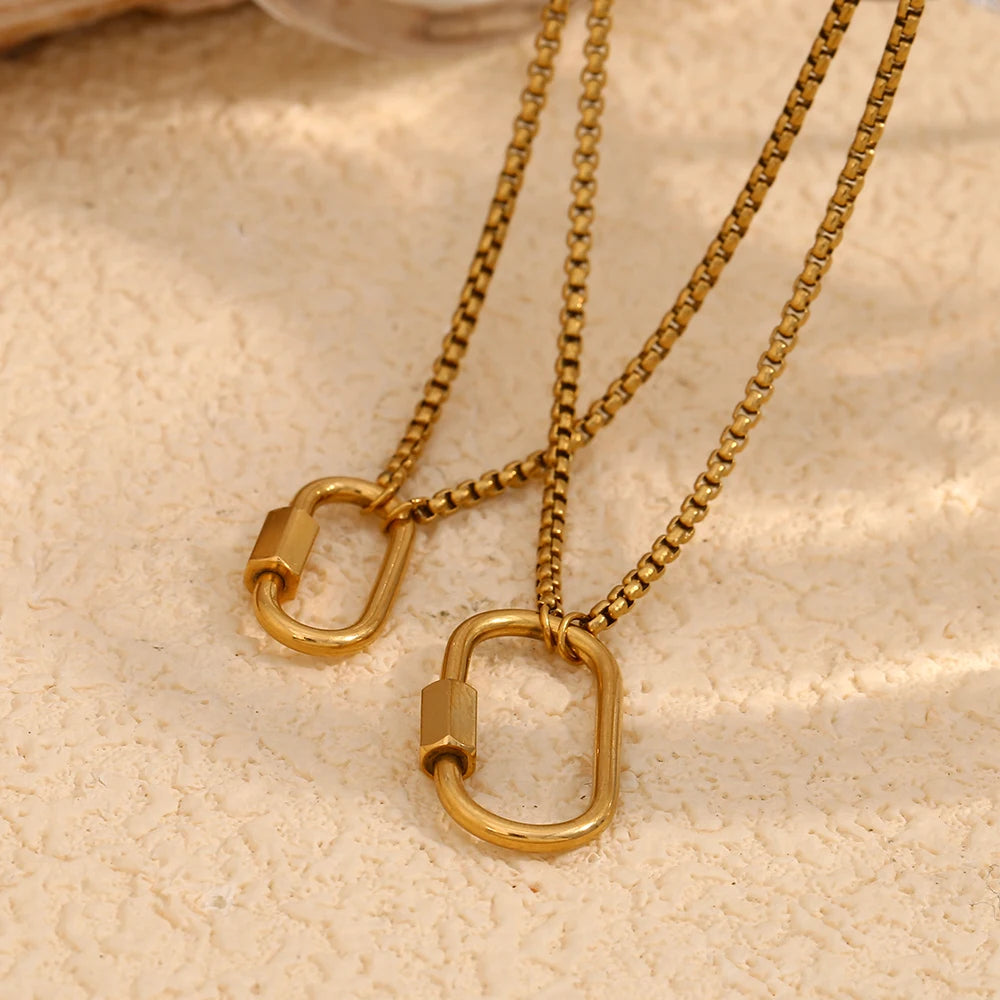 La.Muses – Collier Signature Dorée 18K