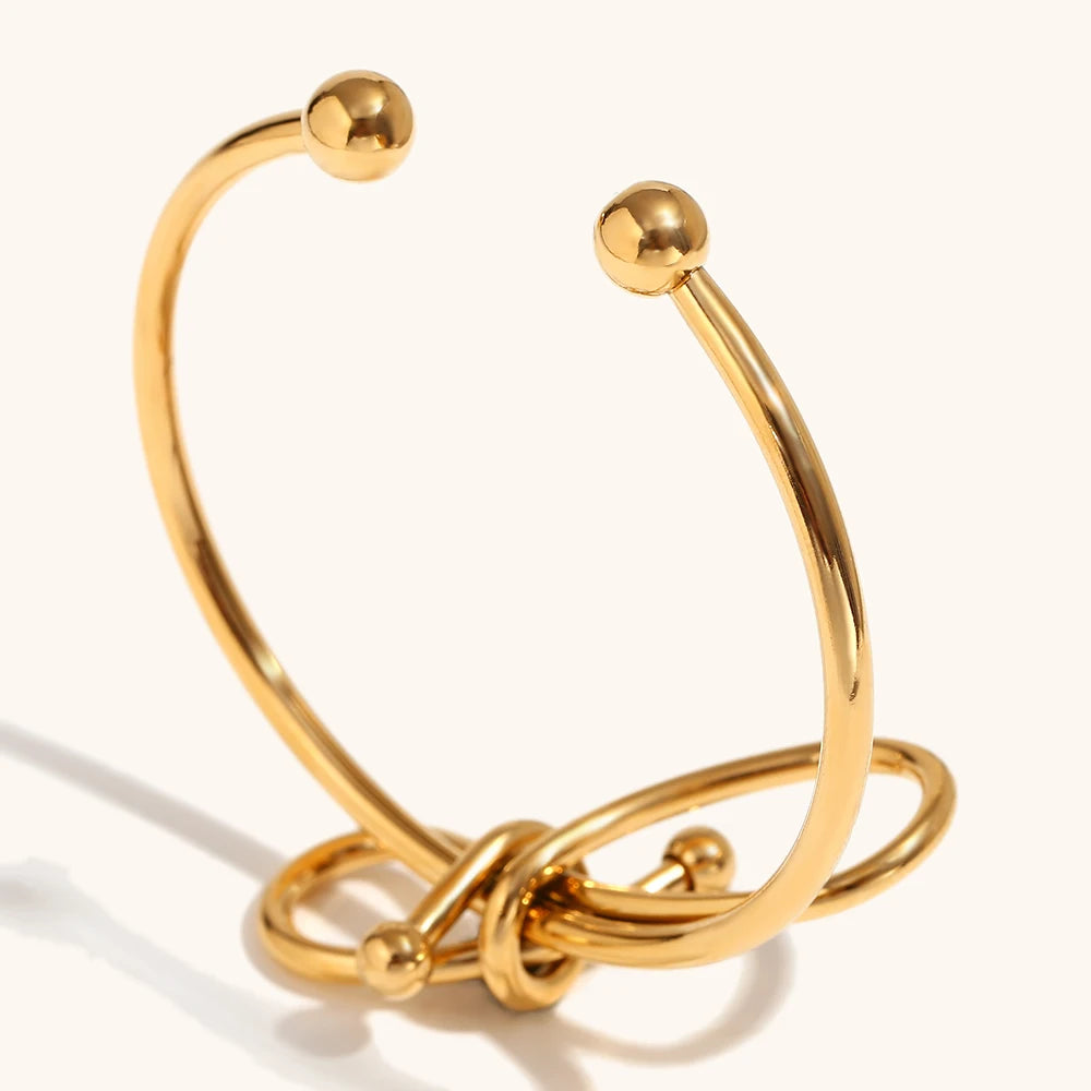 La.Muses – Bracelet Doré Élégance 18K