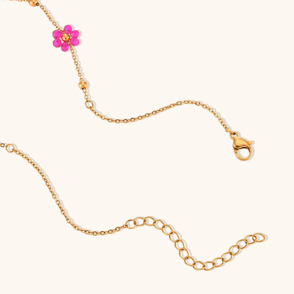 La.Muses – Bloom Charm Necklace 18K