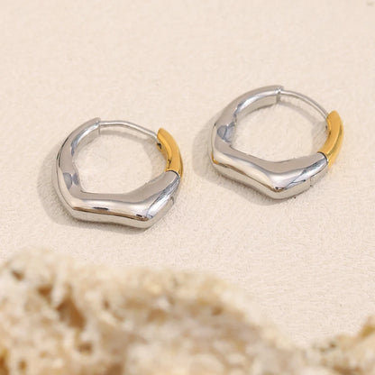 La.Muses – Irregular Glow Earrings 18K